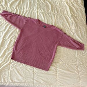 Ladies SOHO New York & Co Pink Sweater Size Small